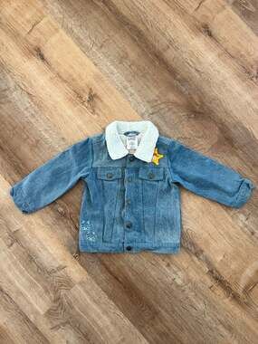 Disney Baby Toy Story Woody Sherpa Lined Denim Jacket 18-24M